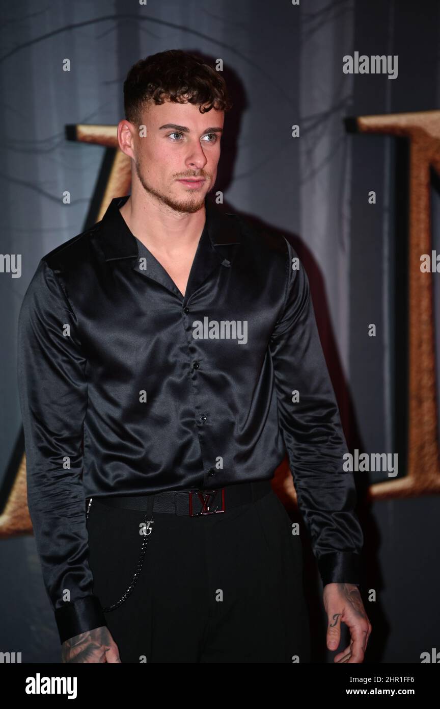 Kori Sampson ist am 24th 2022. Februar in der Royal Albert Hall, London, Großbritannien, bei der „Outlander“-Staffel mit sechs Premiere-Kostümen zu sehen. Stockfoto