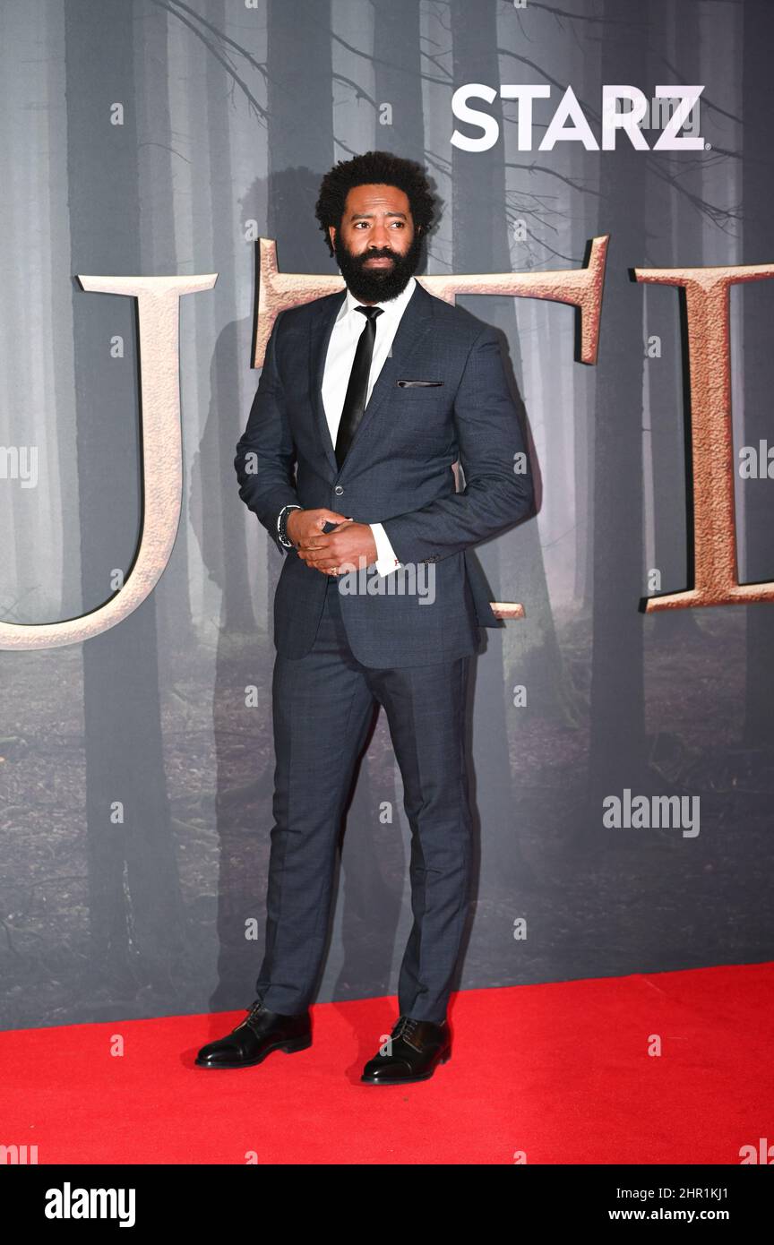 Nichola Pinnock verführt am 24th 2022. Februar die „Outlander“ Season Six Premiere-Kostüme in der Royal Albert Hall, London, Großbritannien. Stockfoto