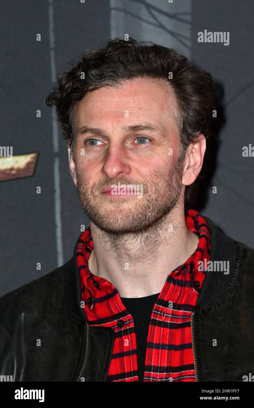 London, Großbritannien - 24. Februar 2022 Andrew Gower bei der britischen Fernsehpremiere in der Royal Festival Hall, London, Großbritannien. Quelle: Nils Jorgensen/Alamy Live News Stockfoto