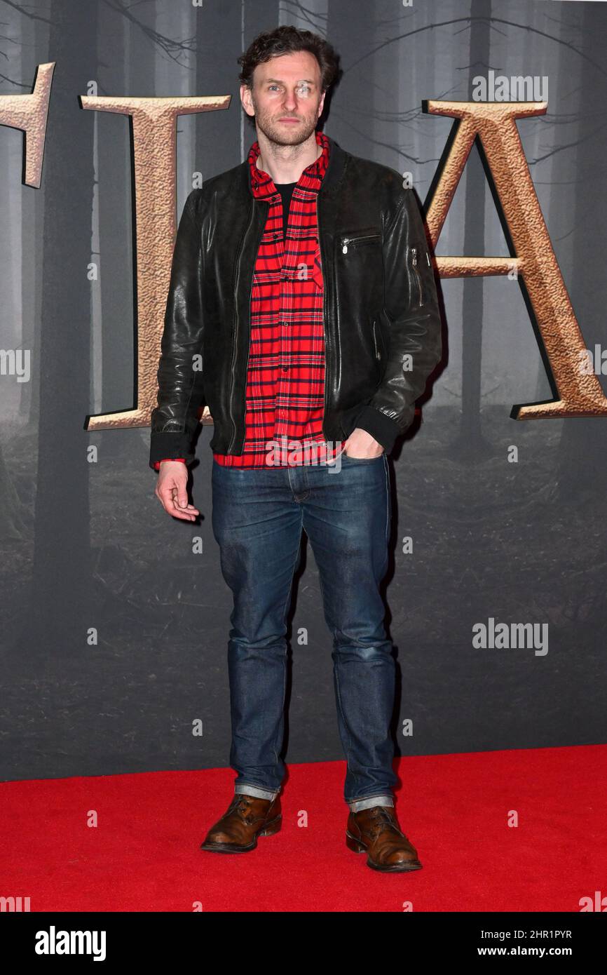 London, Großbritannien - 24. Februar 2022 Andrew Gower bei der britischen Fernsehpremiere in der Royal Festival Hall, London, Großbritannien. Quelle: Nils Jorgensen/Alamy Live News Stockfoto