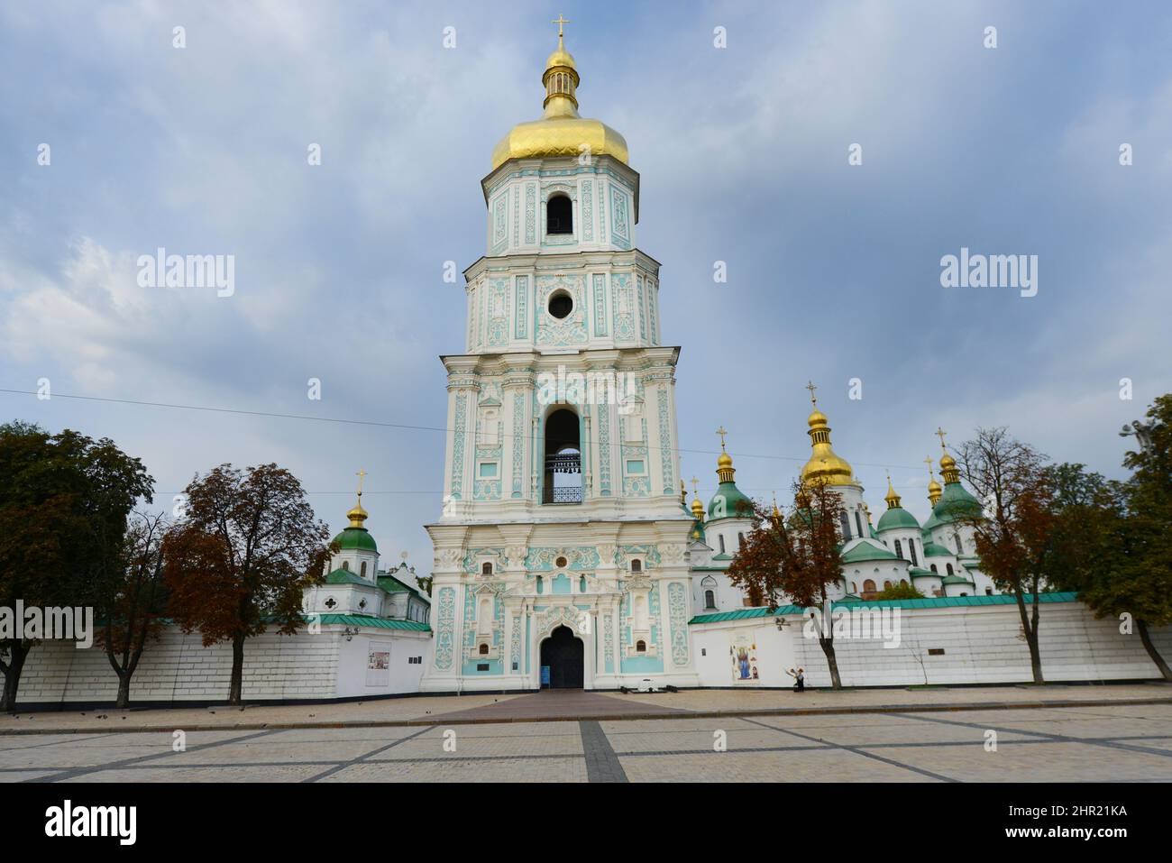 Sophienkathedrale im Herzen von Kiew, Ukraine. Stockfoto