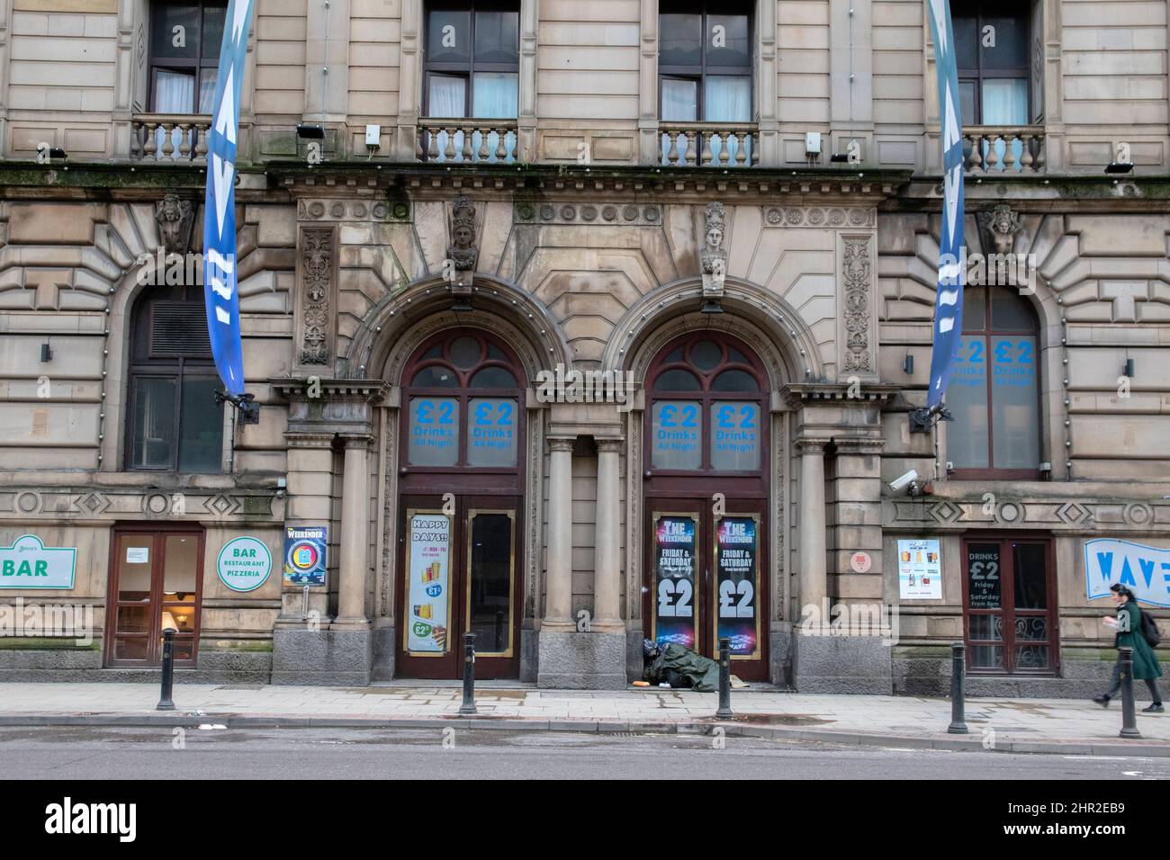 Gebäude Portland Street 35 In Manchester England 8-12-2019 Stockfoto