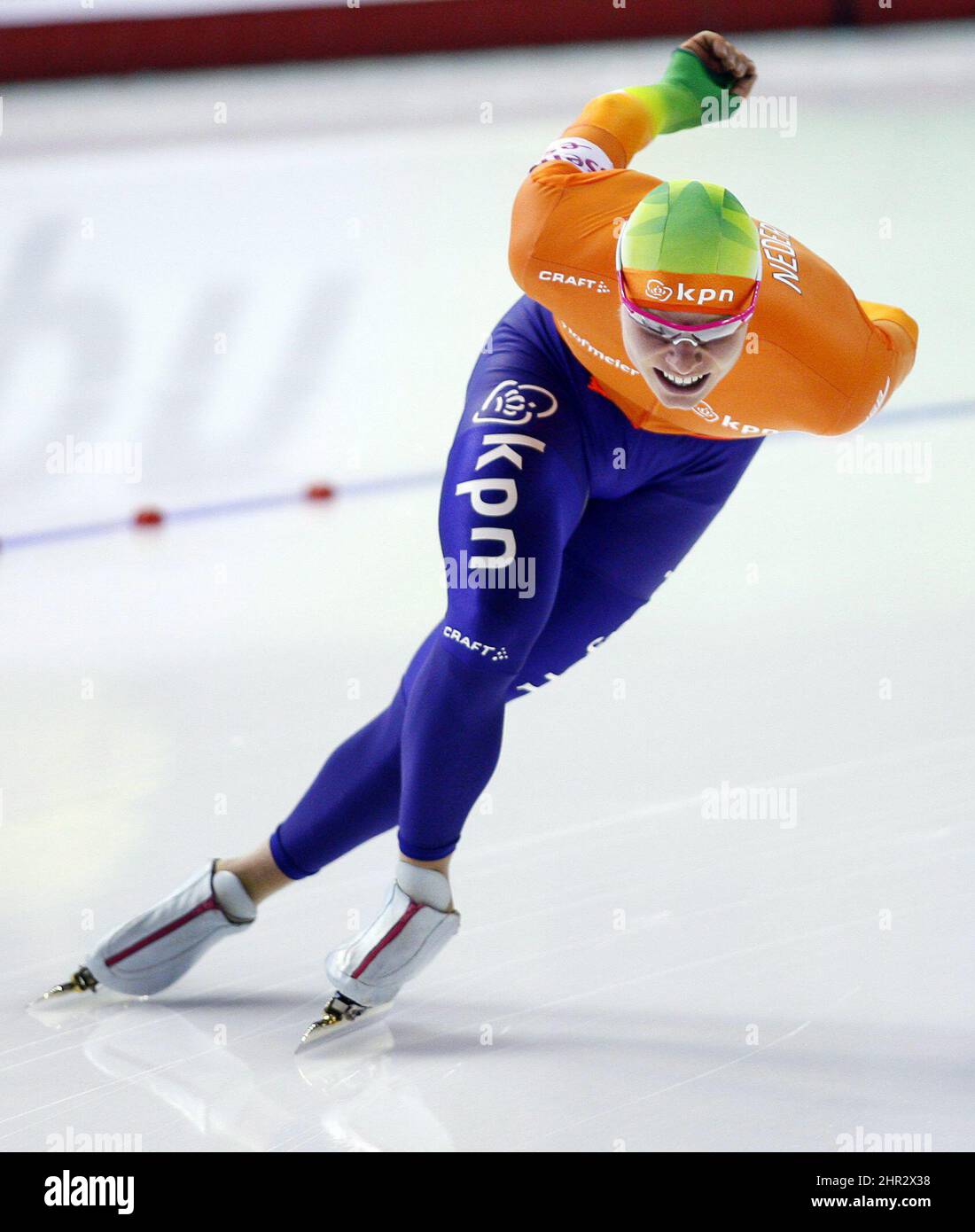 Koen Verweij aus den Niederlanden erreicht beim 5000MeterRennen der