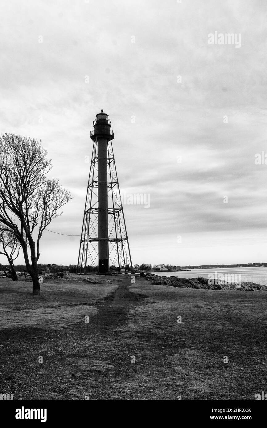 Blick auf die Landschaft von Norden von Boston Stockfoto