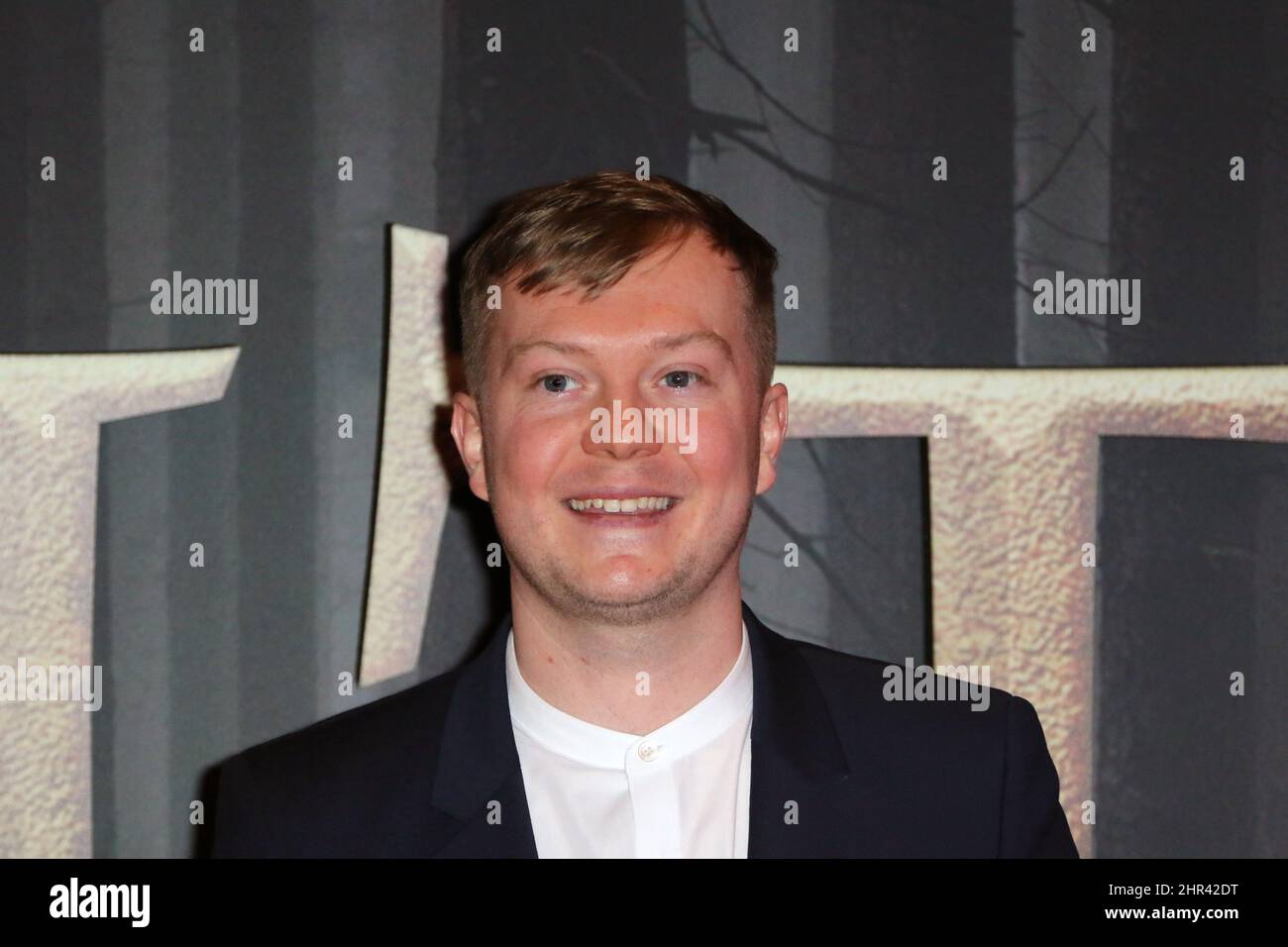 Euan Bennett, Outlander Saison 6 Premiere, The Royal Festival Hall, London, Großbritannien, 24. Februar 2022, Foto: Richard Goldschmidt Stockfoto
