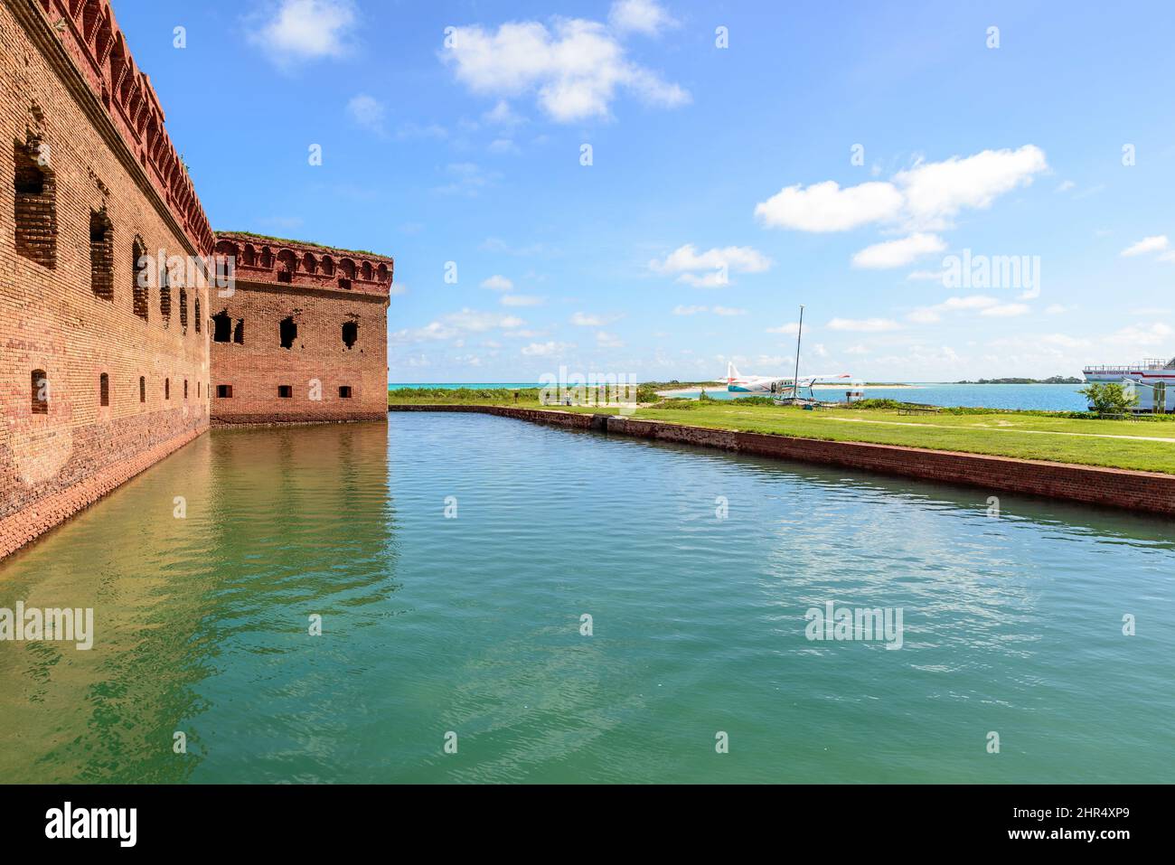 Schöne Aussicht auf den Dry Tortugas National Park Stockfoto