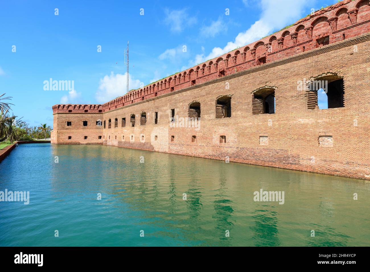 Schöne Aussicht auf den Dry Tortugas National Park Stockfoto
