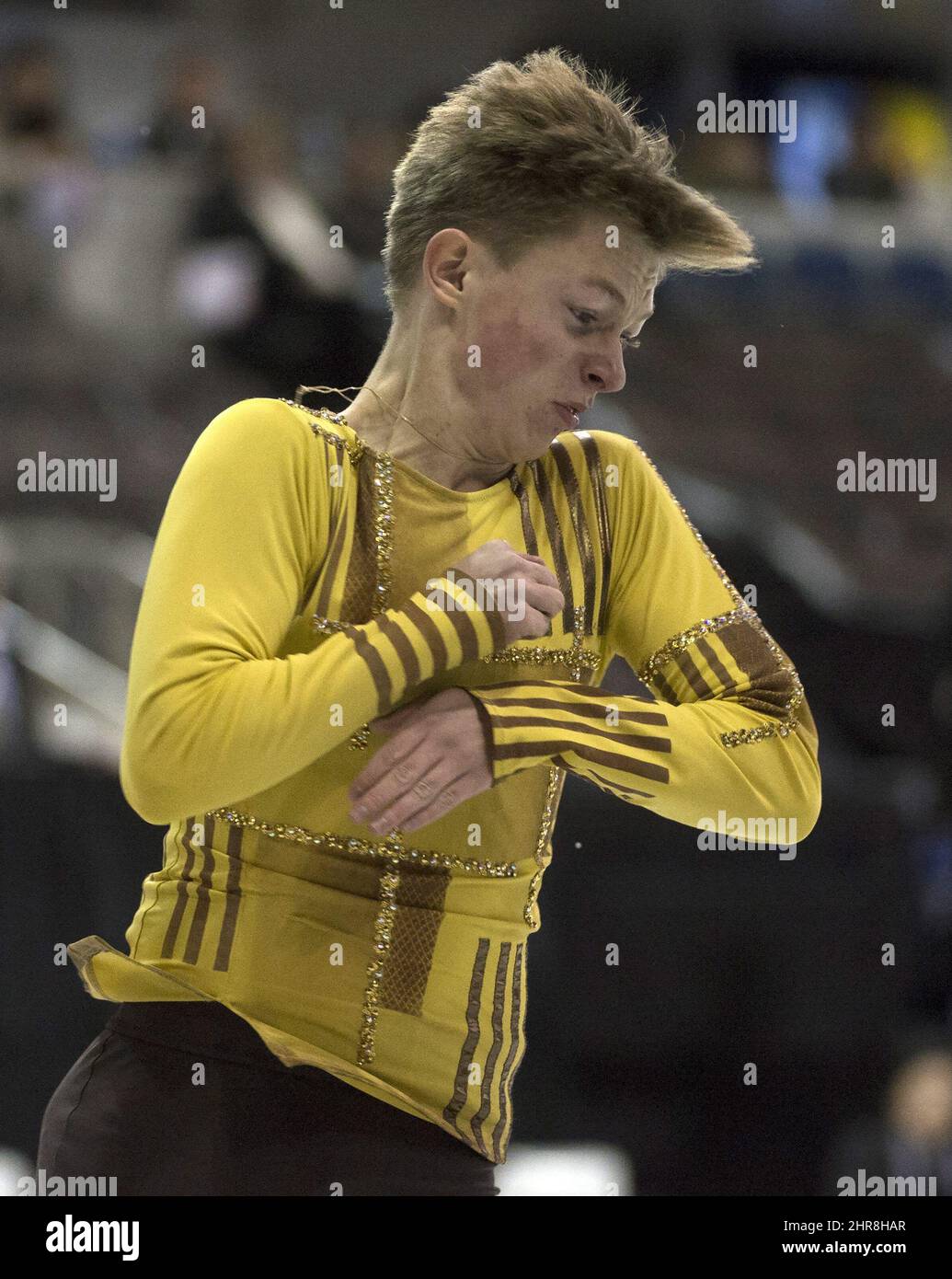 Alexander Petrov, aus Russland, ist am Freitag, den 30. Oktober 2015