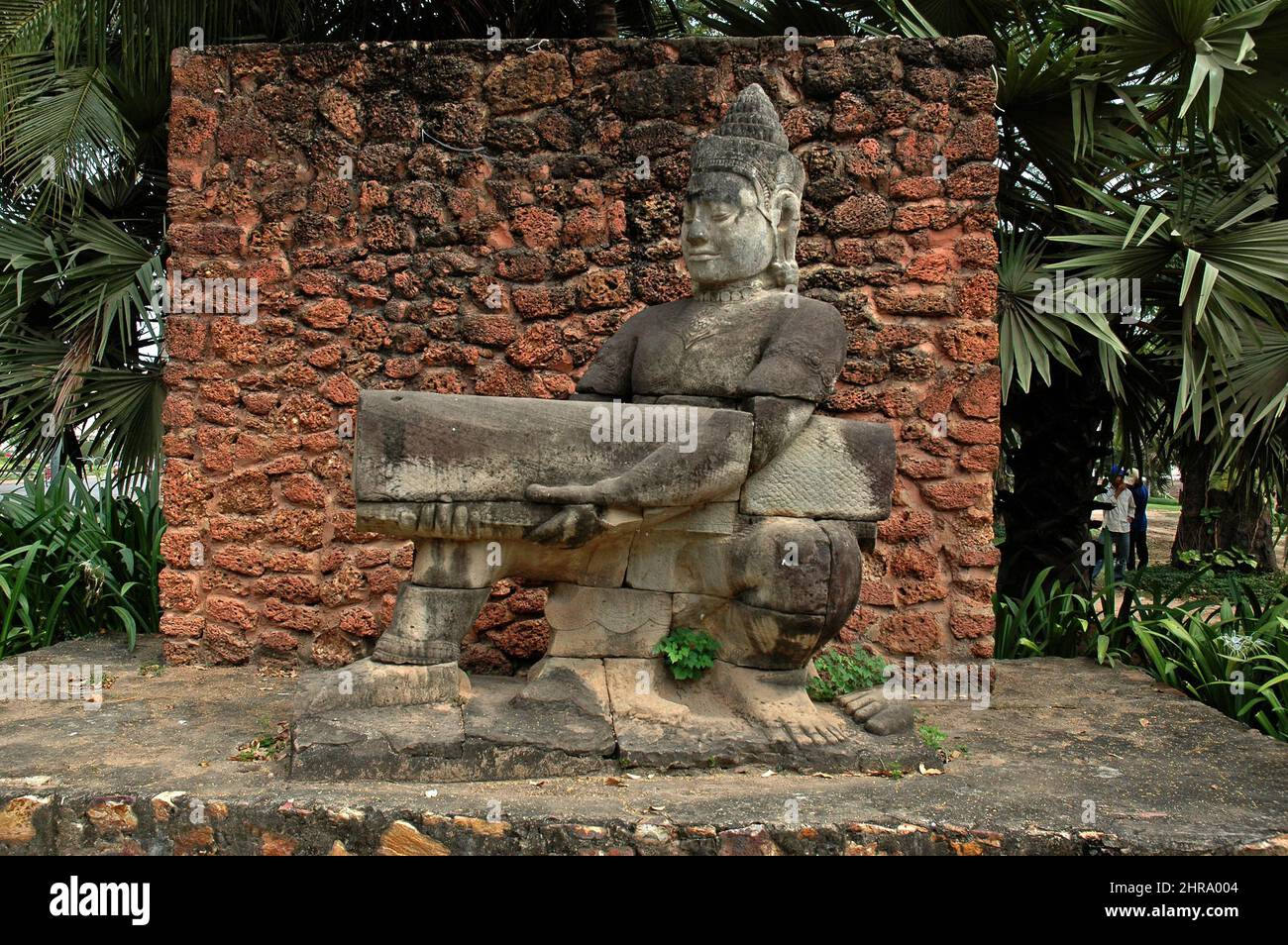 Königliche Residenz, Siem Reap, Königreich Kambodscha, Südostasien Stockfoto