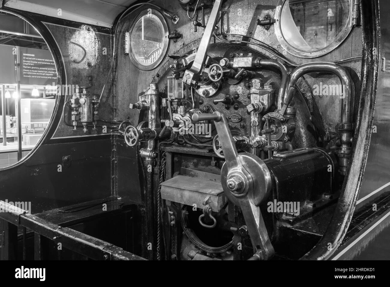 York.Yorkshire.Vereinigtes Königreich.Februar 13th 2022.Ein Dampfzug der Midland railway115-Klasse ist im National Railway Museum in Yorkshire ausgestellt Stockfoto