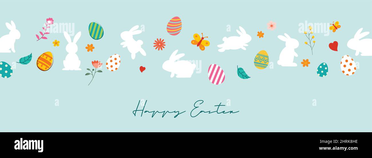 Happy easter Egg Grußkarte Hintergrund template.Can für Cover, Einladung, Anzeige, Tapete, Flyer, Plakate verwendet werden, Broschüre. Stock Vektor