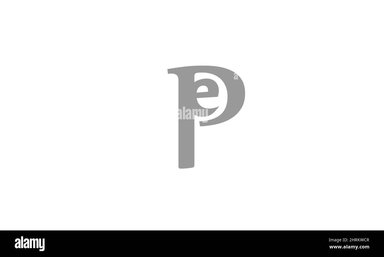 Buchstabenbuchstaben Initialen Monogramm-Logo AW, WA, A und W Stock Vektor