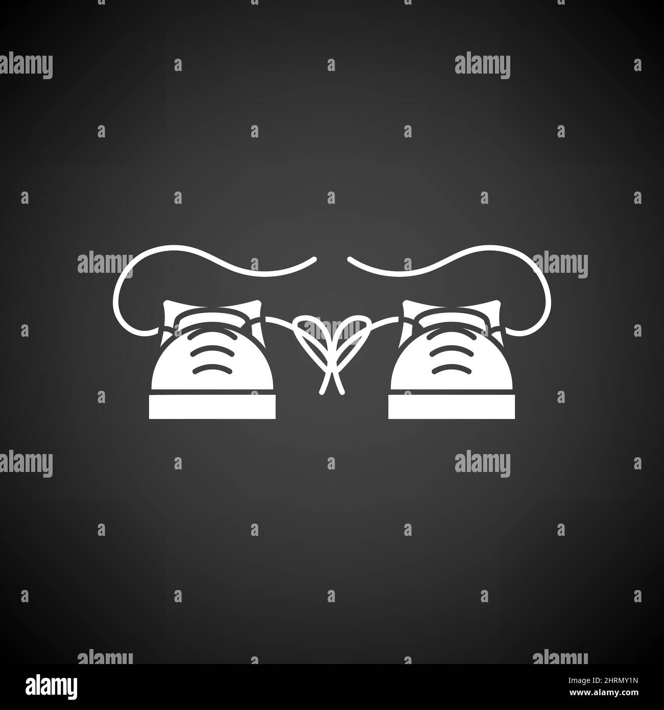 Aprilscherz. Weiß auf schwarzem Hintergrund. Vektorgrafik. Stock Vektor