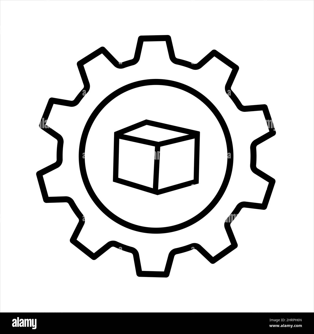 Abstraktes Vektor-Symbol auf der weißen, Illustration isoliert für Grafik-und Web-Design. Einfaches, flaches Symbol. Stock Vektor