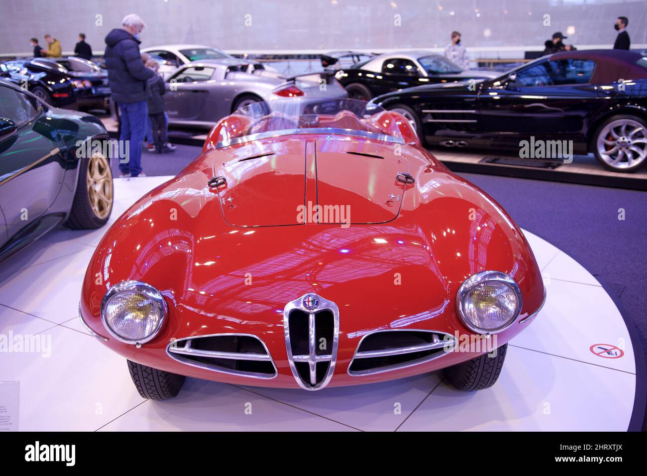 Super Alfa Romeo Supercar Stockfoto