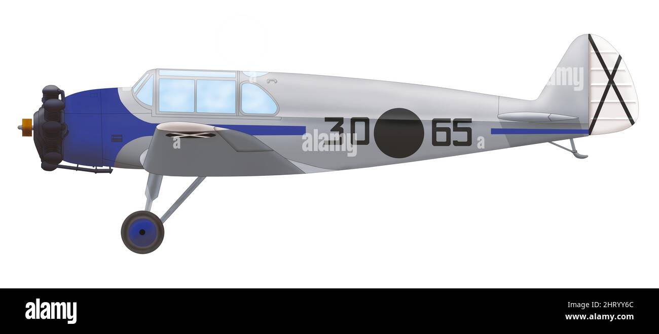 Klemm Kl 32a XIV (30○65) der Legion Condor während des Spanischen Bürgerkrieges Stockfoto