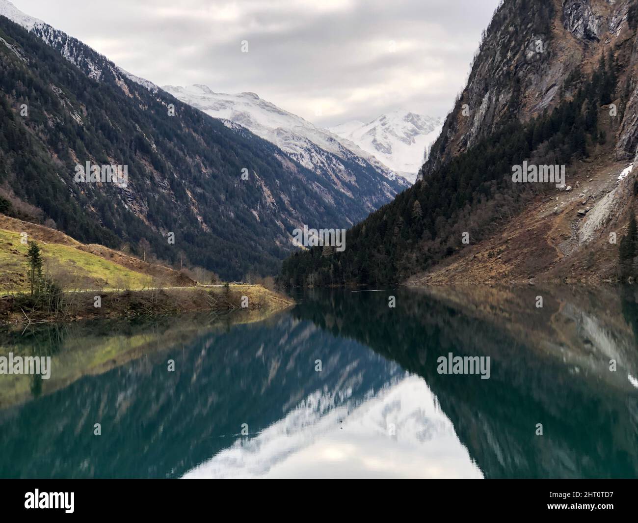 Stilluptal Stockfoto