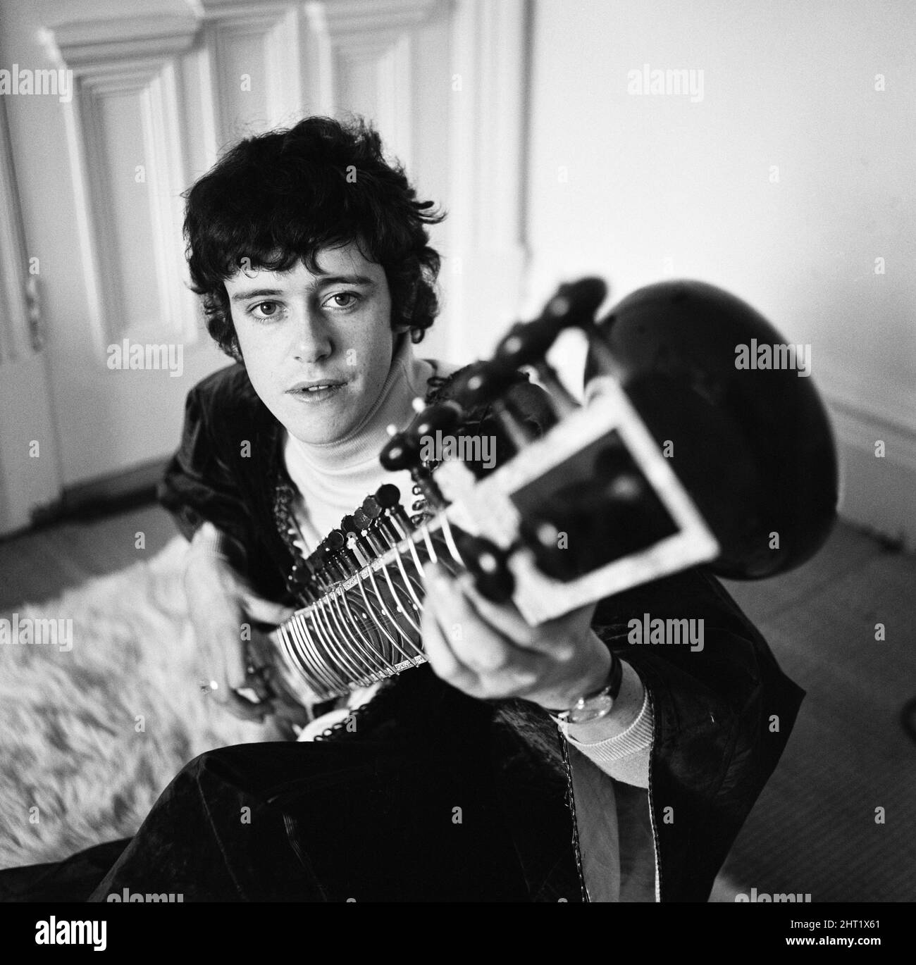 Volksmusiker Donovan. 13.. Februar 1966. Stockfoto