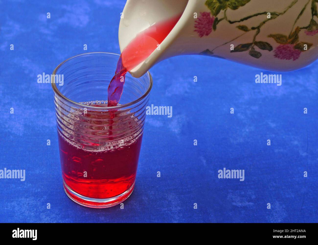 Cranberry Getränk Stockfoto