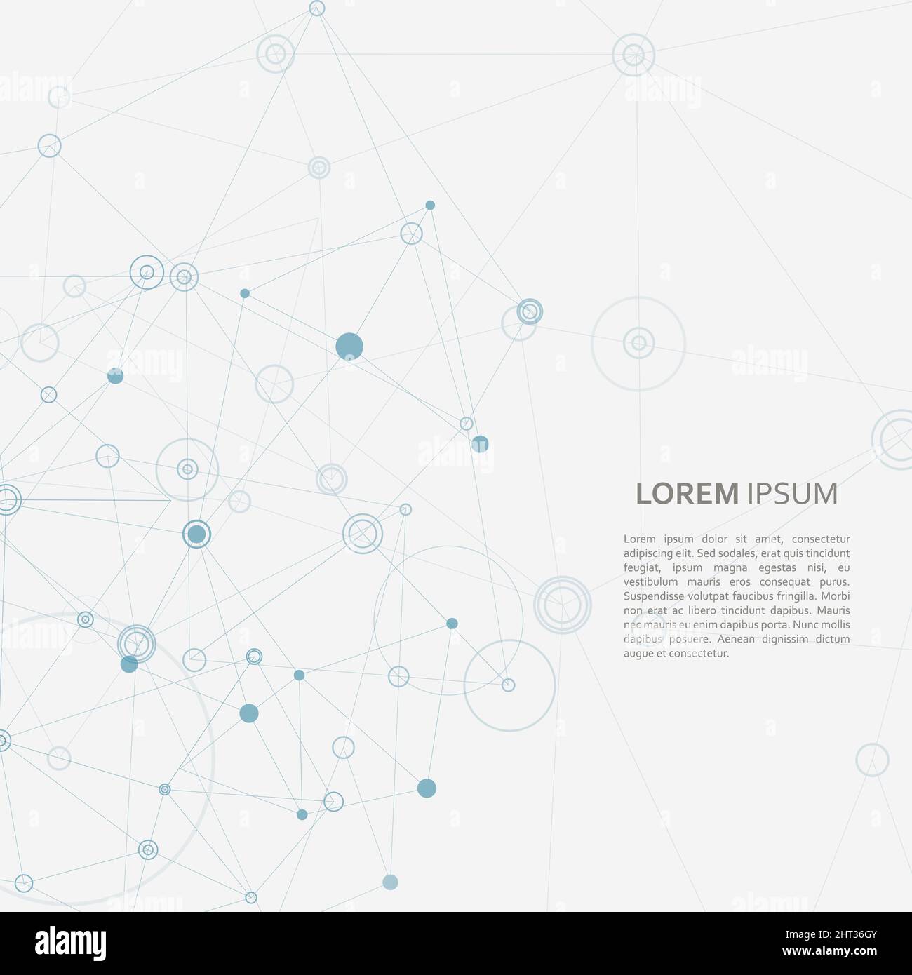 Struktur Molekül und Kommunikationshintergrund Stock Vektor