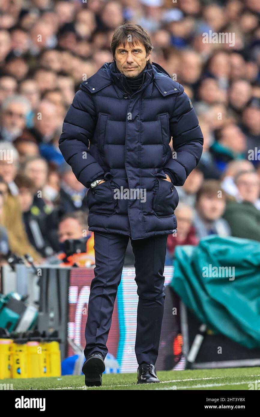 Antonio Conte Manager von Tottenham Hotspur während des Spiels Stockfoto