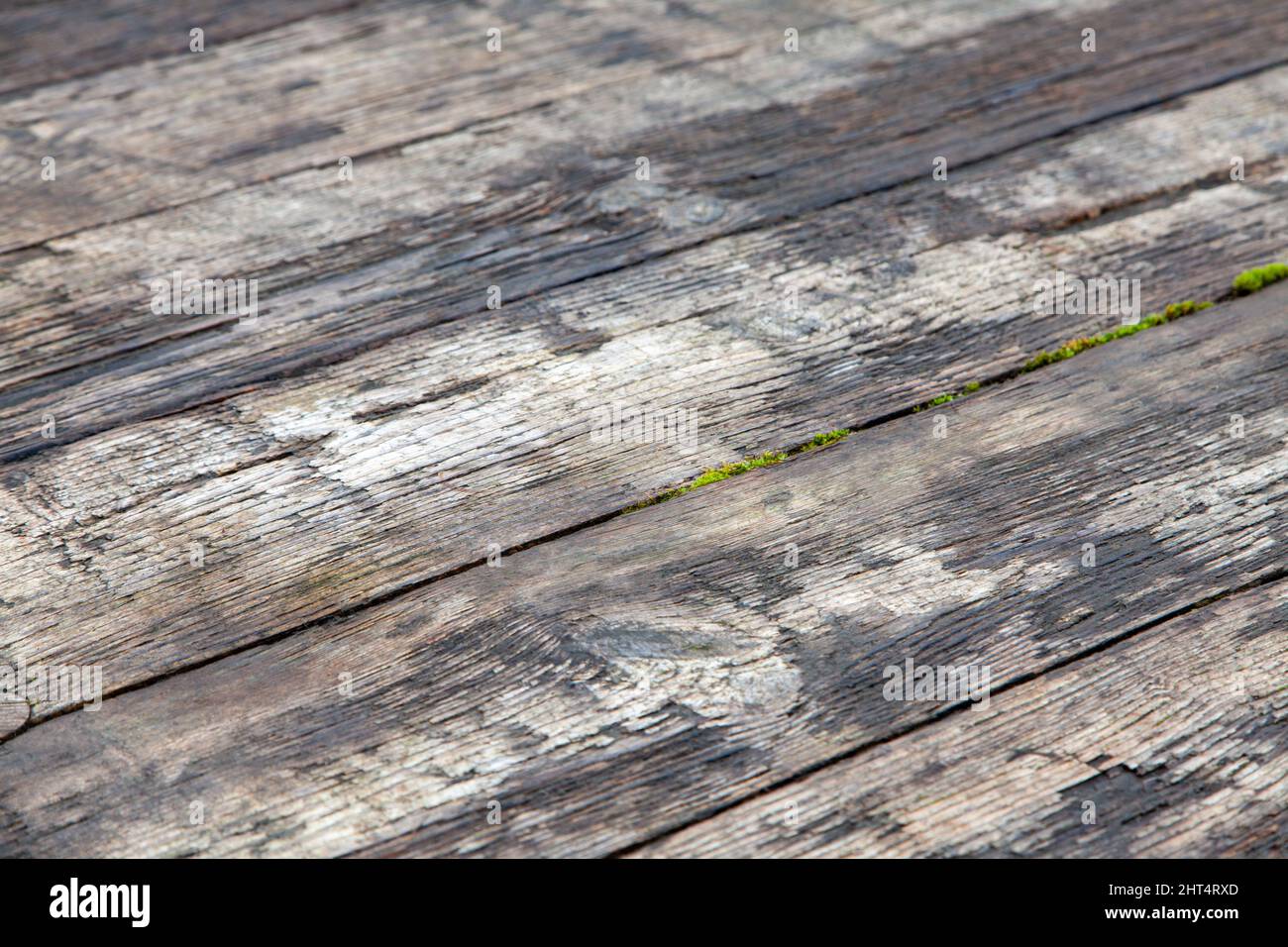 Abstrakt Altbraunes Holz Grunge Planken Bretter Hintergrund Textur Stockfoto