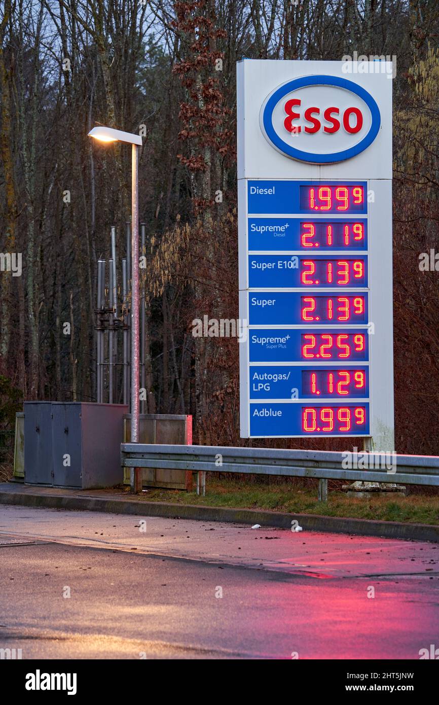 Gas stations germany -Fotos und -Bildmaterial in hoher Auflösung - Seite 2  - Alamy