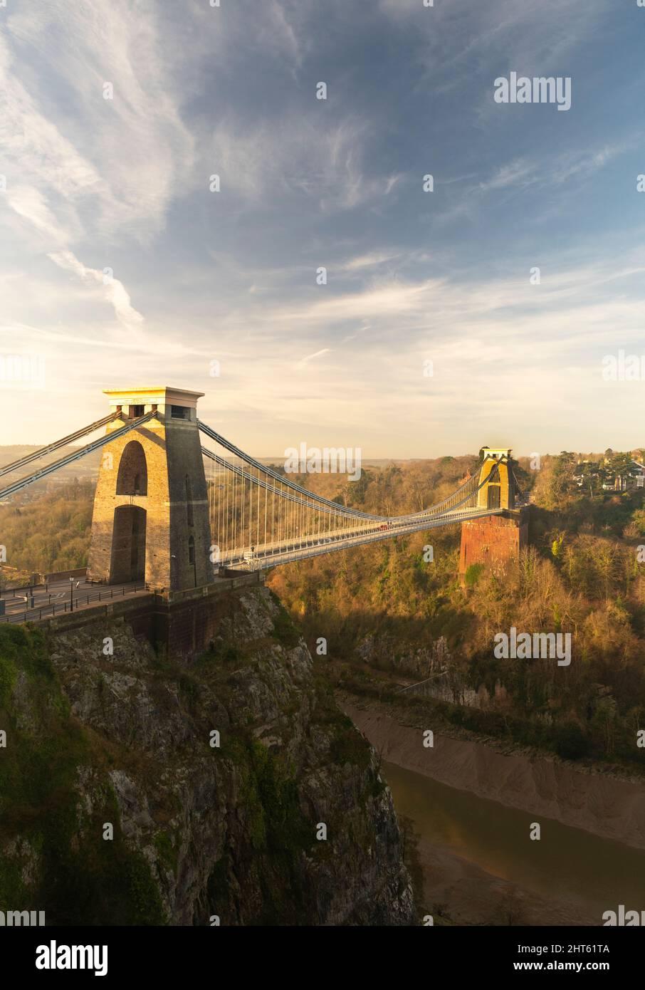 Clifton Suspension Bridge, Bristol. Stockfoto