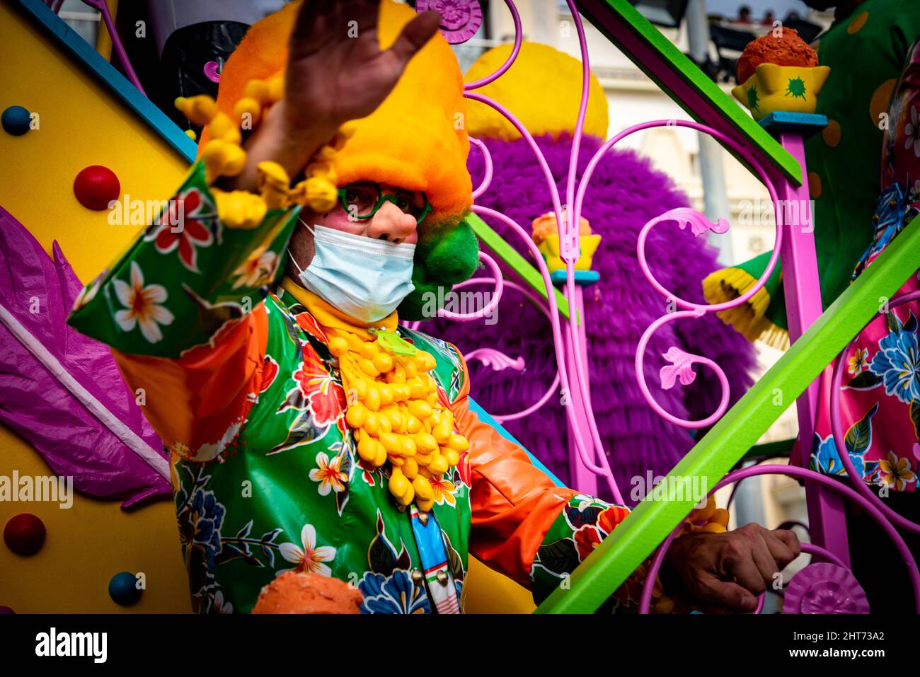 Sitges Carnaval 2022 rua infantil 2022 Stockfoto