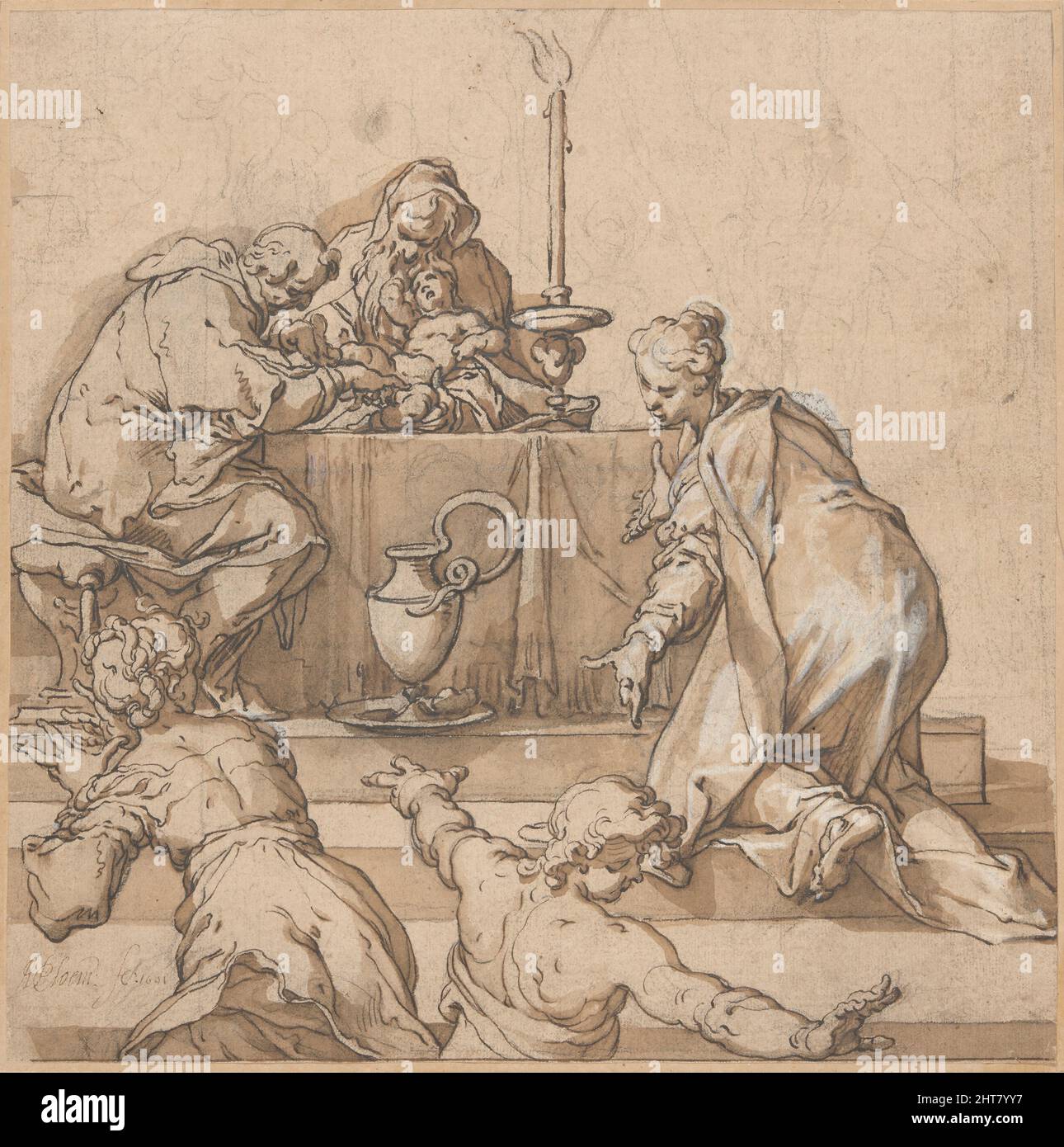 Die Beschneidung, 1601. Stockfoto