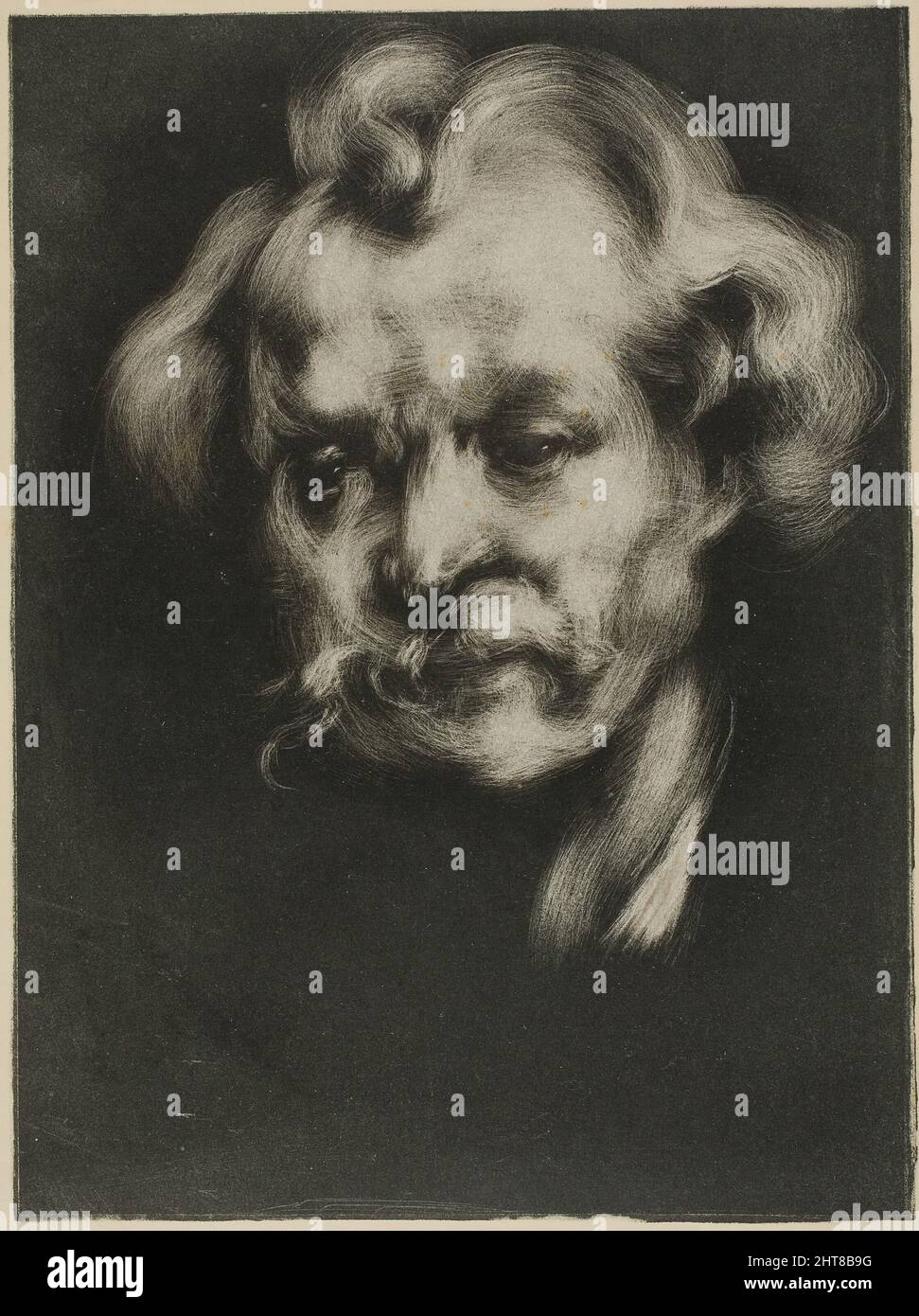 Porträt von Jean Dolent, 1898. Stockfoto
