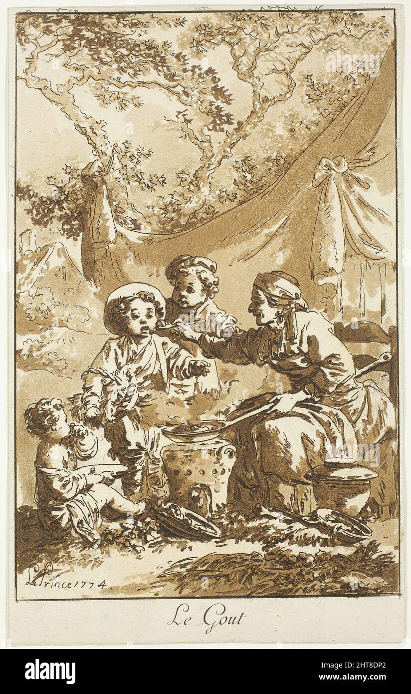 Geschmack, 1774. Stockfoto