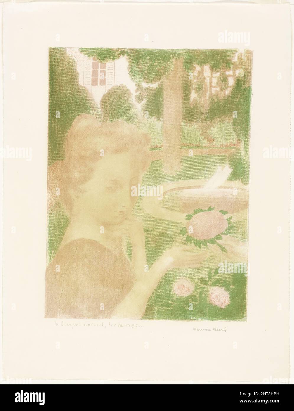The Morning Bouquet, Tears, Teller drei aus Love, 1898, veröffentlicht 1899. Stockfoto