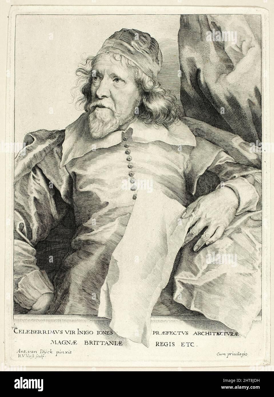 Inigo Jones, 1630/36, gedruckt c. 1800. Stockfoto