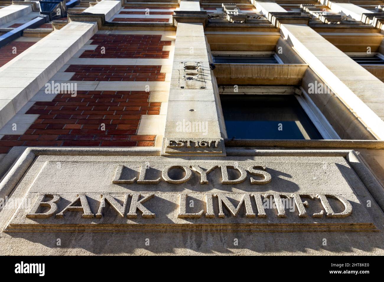 Lloyds Bank Hobson Street Cambridge Stockfoto
