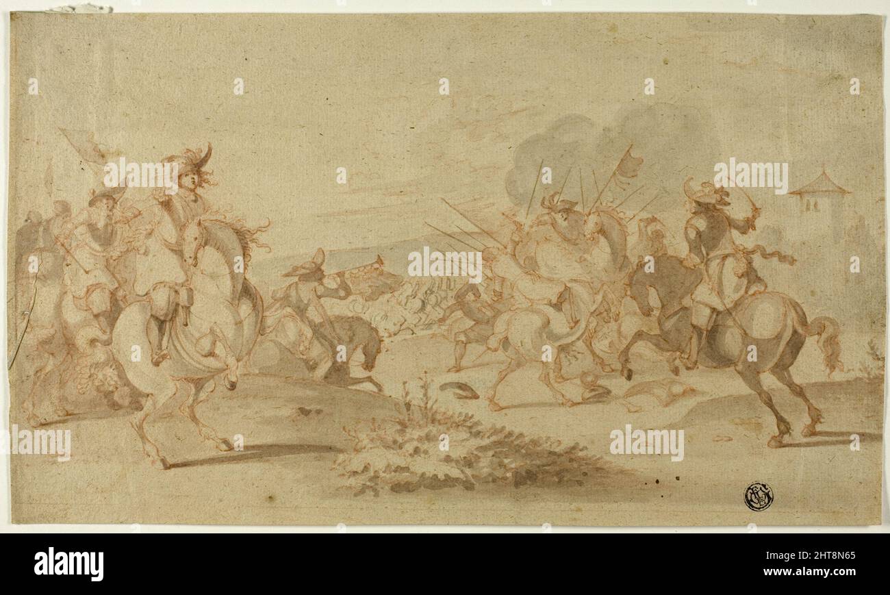 Kavallerie in Battle, n.d. Stockfoto
