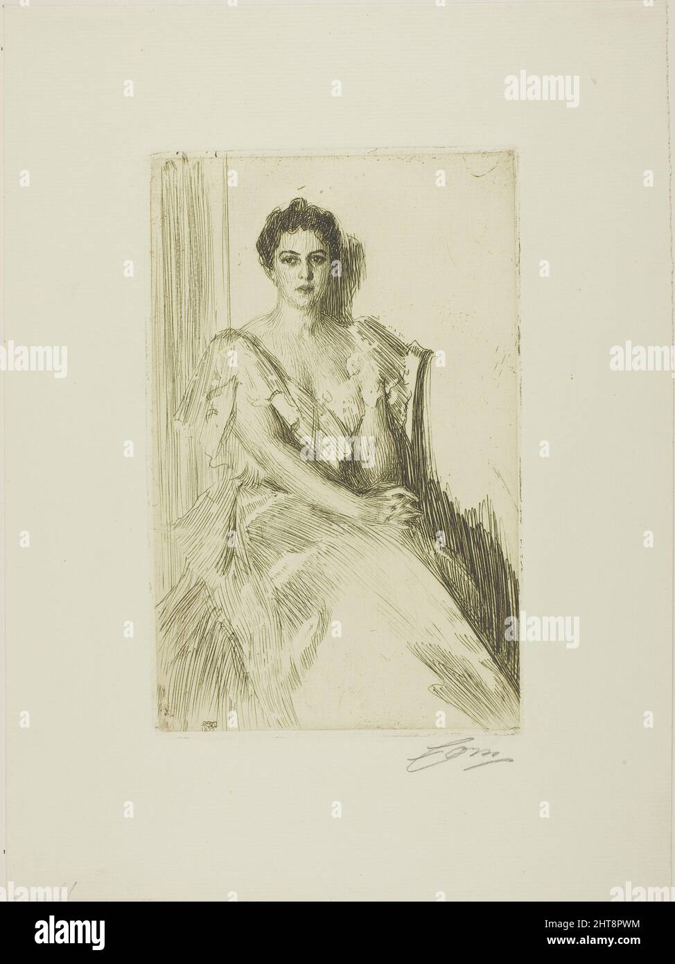 Frau Cleveland II, 1899. Stockfoto