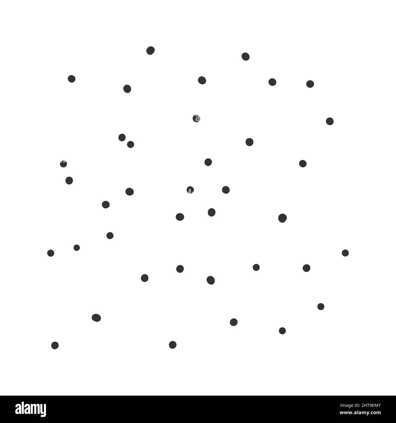 Vektordesign-Element auf weißem Hintergrund isoliert. Es eignet sich gut als Ergänzung zu doodle-artigen Kompositionen. Stock Vektor