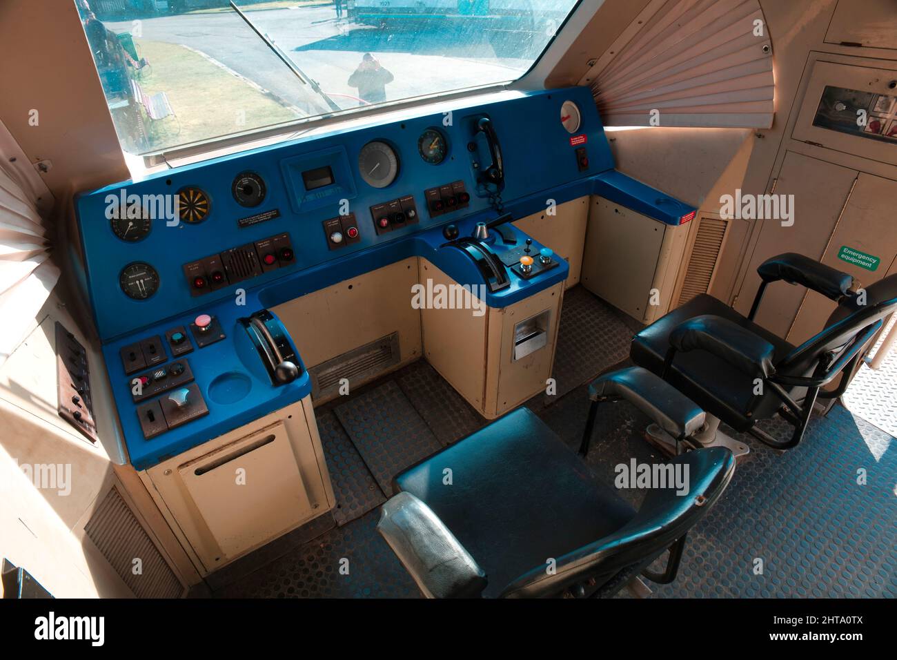 British Rail InterCity APT Class 370 003 im Crewe Heritage Centre Stockfoto