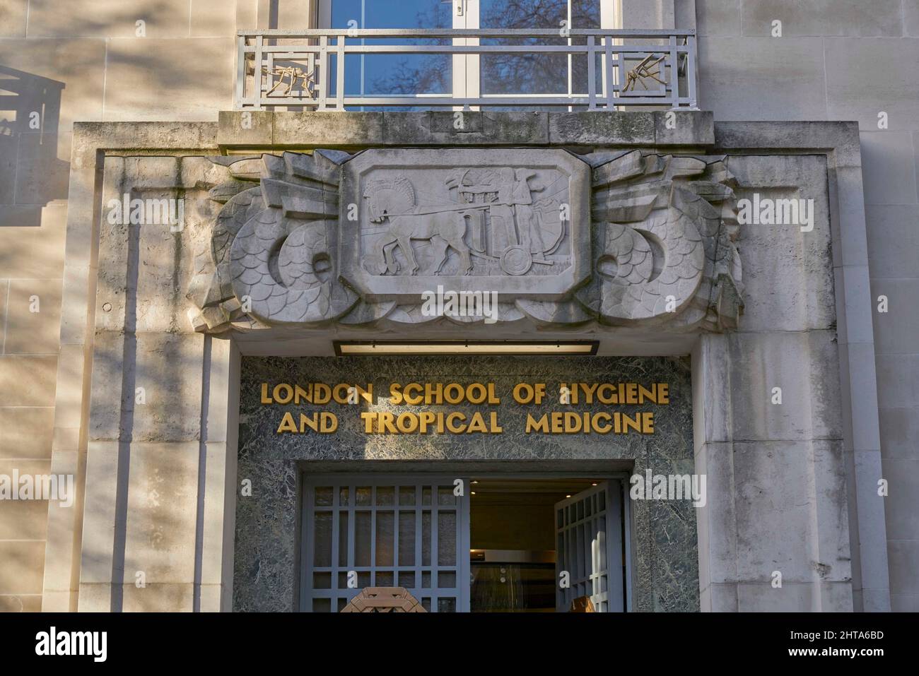 Londoner Schule für Hygeine und Tropenmedizin Stockfoto