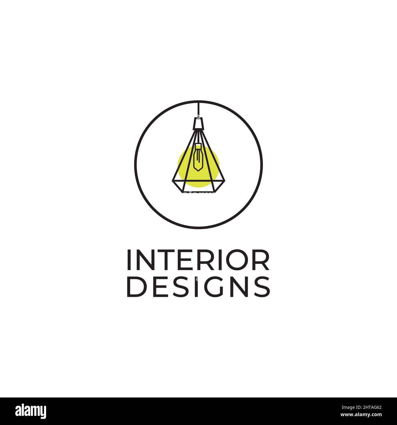 Innen Logo Design Illustration Inspiration Vektor Vorlage Stock Vektor