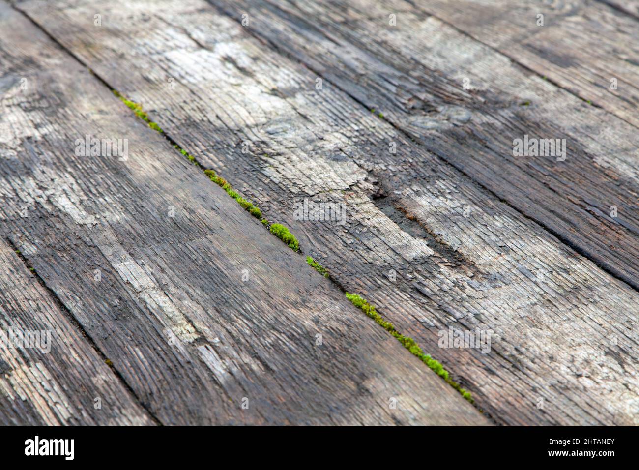Alte Abstrakte Verwitterte Grunge Holz Muster Textur Hintergrund Plank Paneele Stockfoto