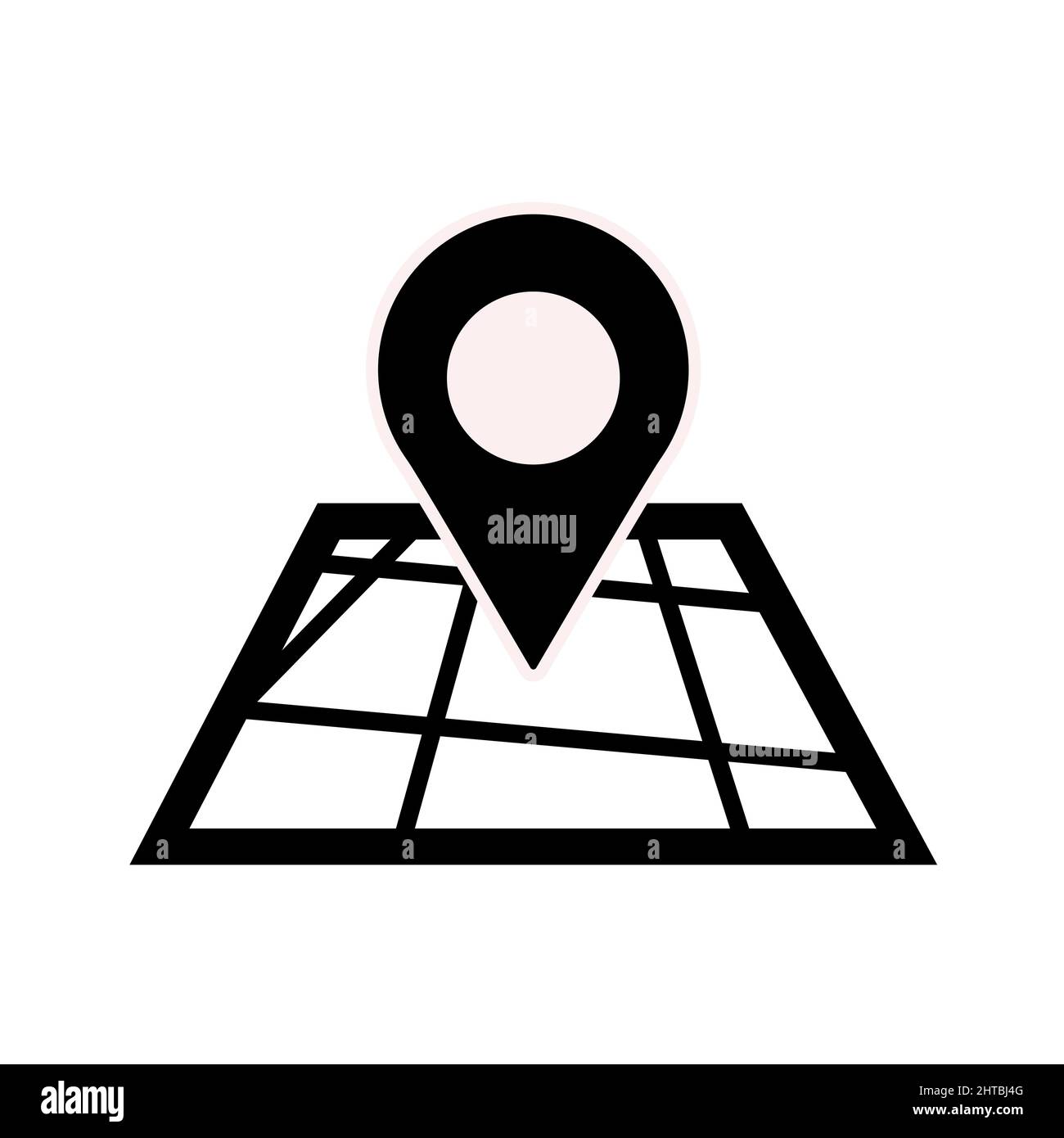 Abstraktes Vektor-Symbol auf der weißen, Illustration isoliert für Grafik-und Web-Design. Einfaches, flaches Symbol. Stock Vektor