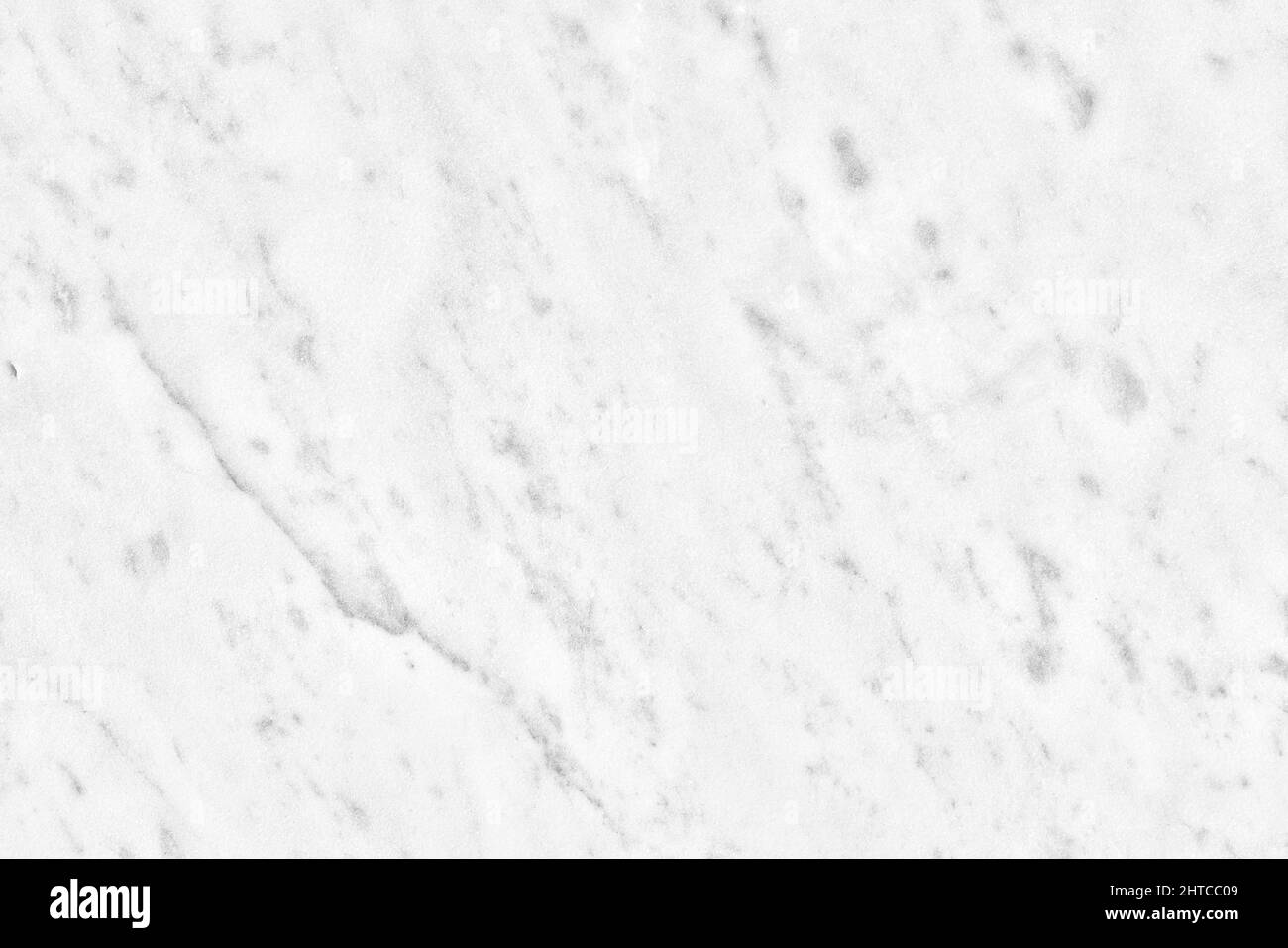 Weiß Carrara Marmor Textur, Hintergrund oder Muster für Bad oder Küche weiße Arbeitsplatte. Hohe Auflösung. Stockfoto