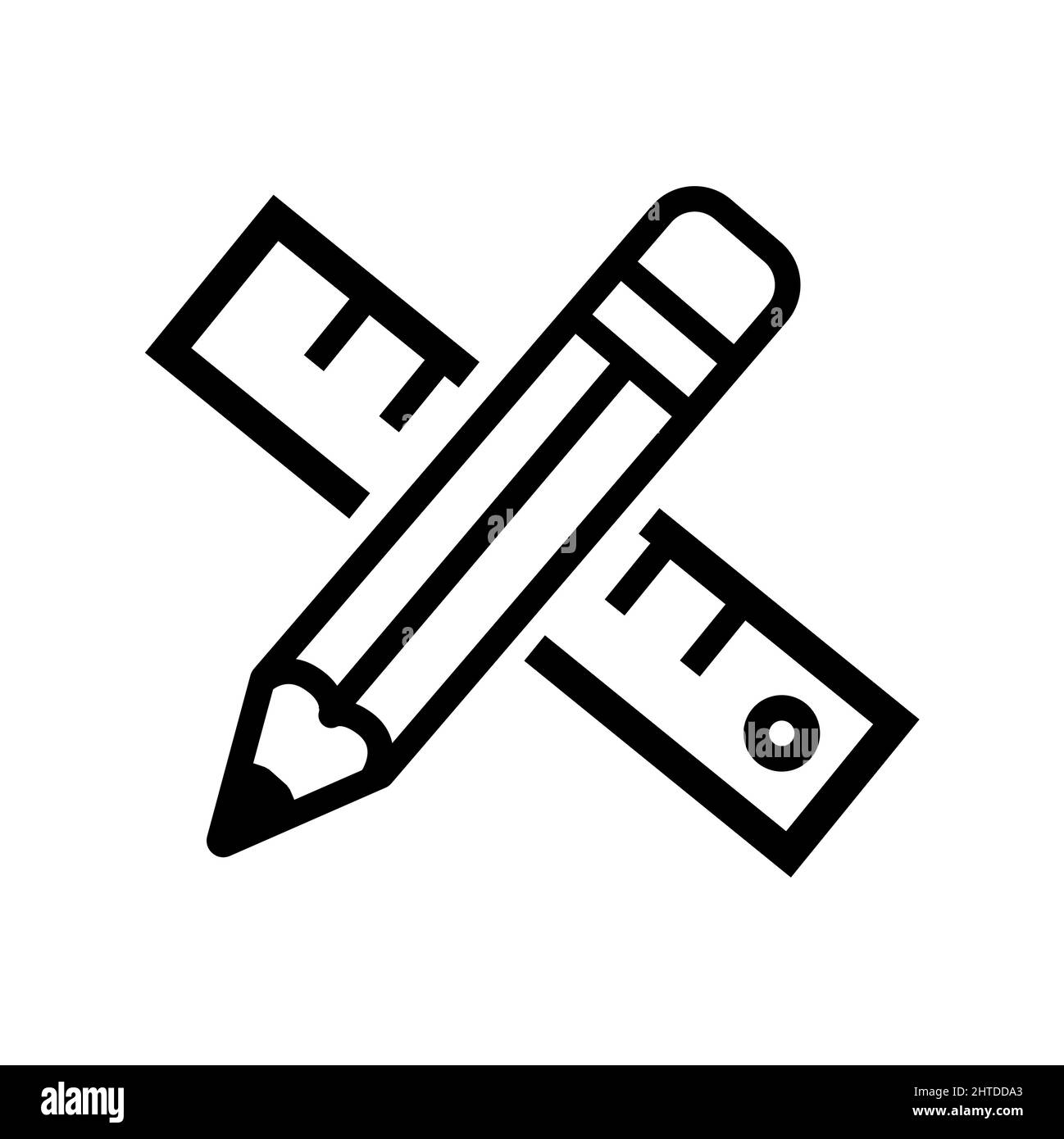 Abstraktes Vektor-Symbol auf der weißen, Illustration isoliert für Grafik-und Web-Design. Einfaches, flaches Symbol. Stock Vektor