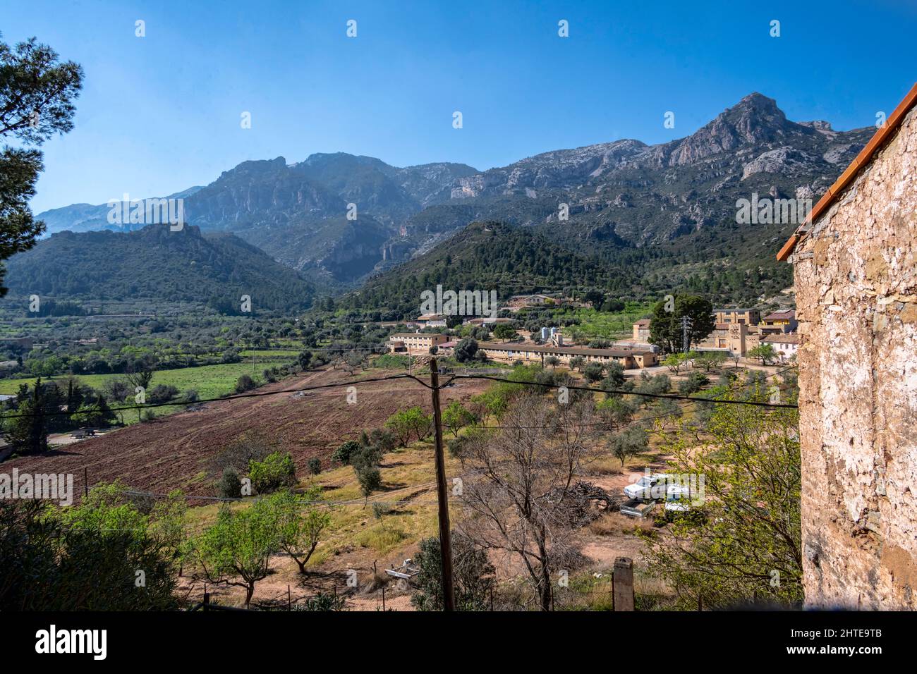 Alfara de Carles, Baix Ebre, Tarragona, Katalonien, Spanien. Stockfoto