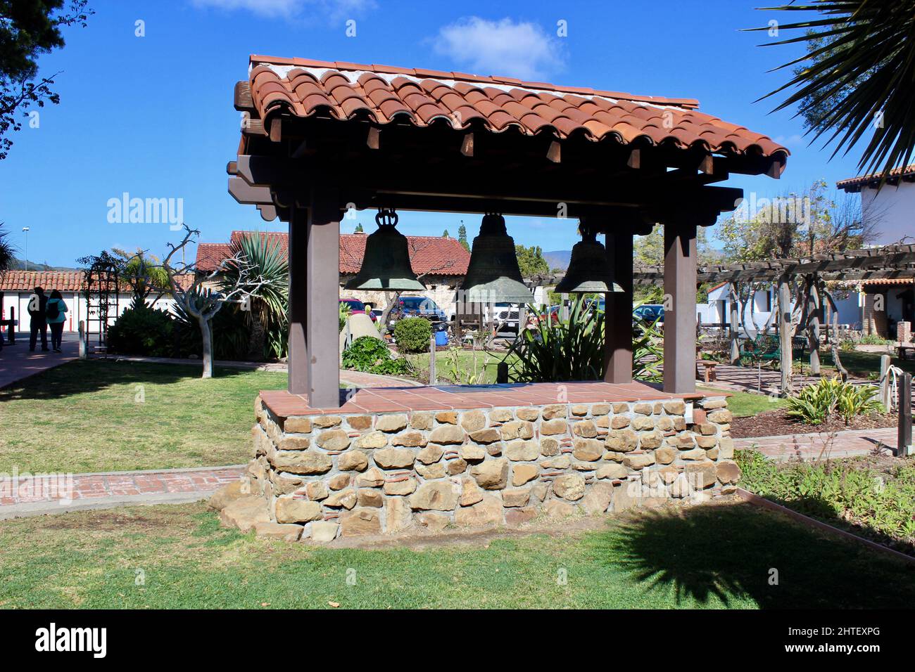 Bells, Mission San Luis Obispo de Tolosa, San Luis Obispo, Kalifornien Stockfoto