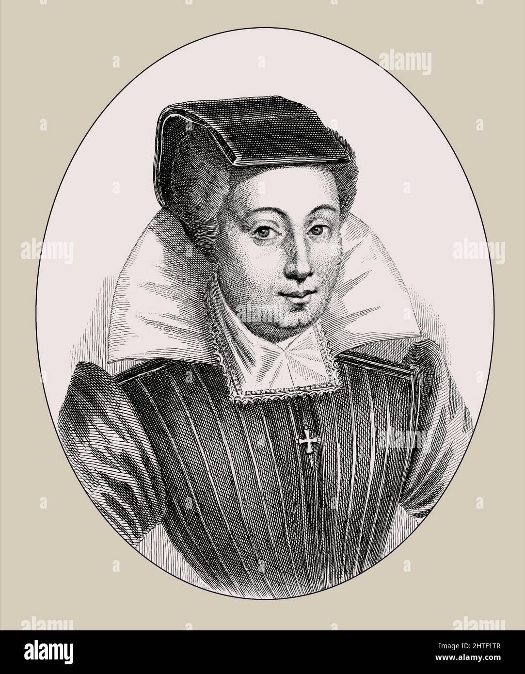 Marie de' Medici, 1575 – 1642, Königin von Frankreich als zweite Frau von König Heinrich IV. Von Frankreich Stockfoto