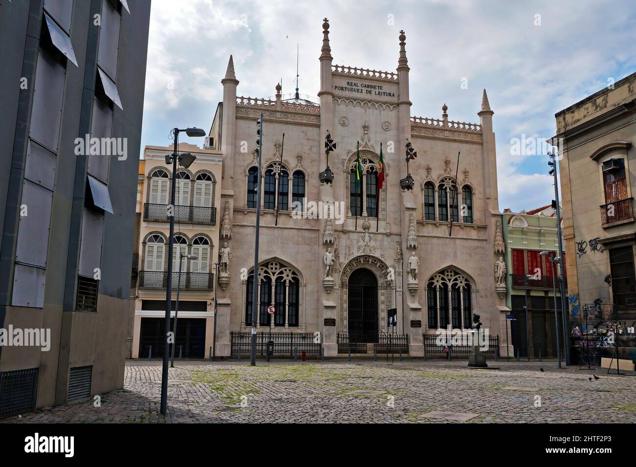 Portugiesischer Königlicher Lesesaal, Rio Stockfoto