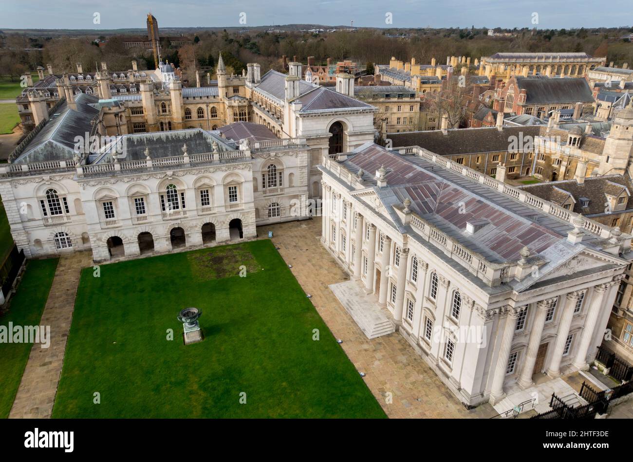 Europa, Großbritannien, England, Cambridgeshire, Cambridge Skyline alte Schulen Stockfoto